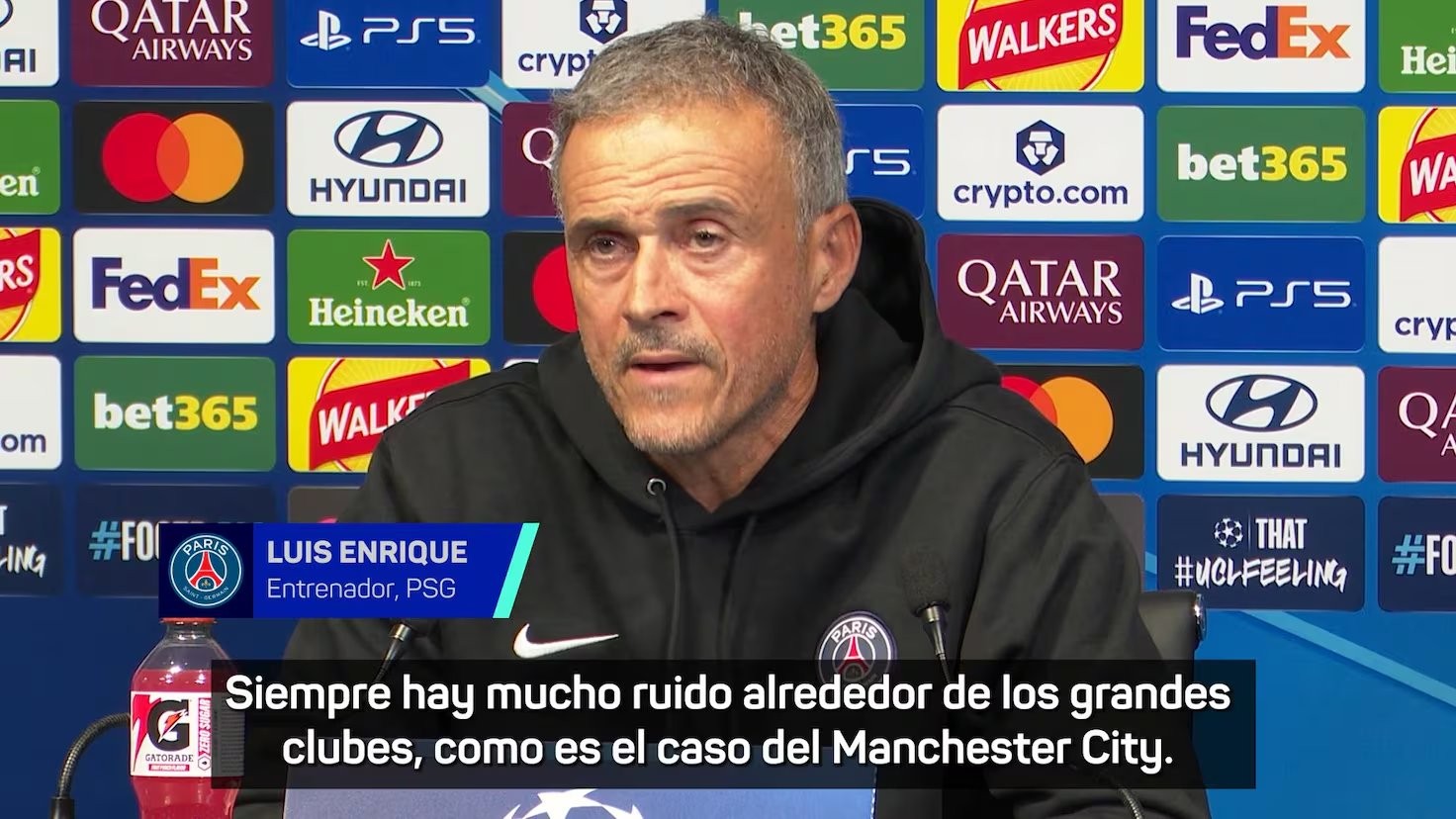 La llamativa opinión de Luis Enrique sobre si se debe sancionar al City: va a traer cola...