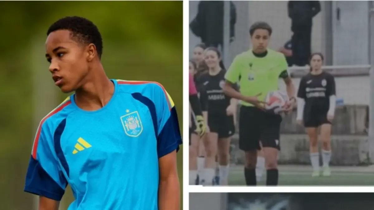 14-year-old on being player &referee: If playing doesn't work out, I can always continue officiating